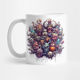 Monsters, Strange Creatures, Fantasy, Horror, Scary Monster, Halloween Mug